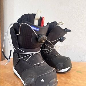 Burton Kids Zipline Step On Boots - Black and Blue